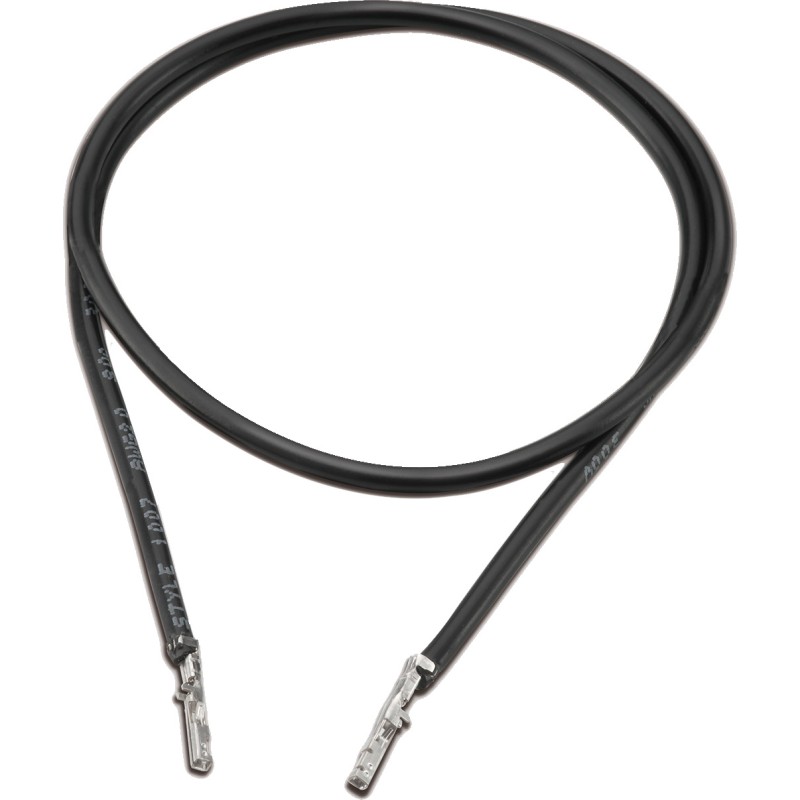 10 pcs - Wurth Elektronik Female WR-MPC3 to Male WR-MPC3 Crimped Wire, 300mm, 0.5mm², Black