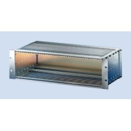 1 pcs - nVent SCHROFF EuropacPRO Series 3U Aluminium Rack Mount Chassis, 84HP, 355mm Depth