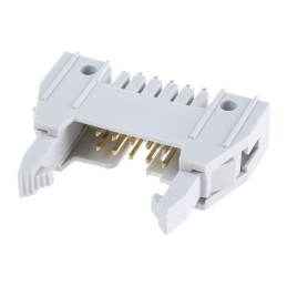 5 pcs - Amphenol Communications Solutions Quickie Series Straight Through Hole PCB Header, 10 Contact(s), 2.54mm Pitch, 2