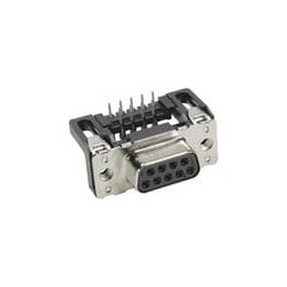 1 pcs : 09661126602 - D-Sub Standard Connectors DSUB SV FEM SSDP ANG73-254 09P