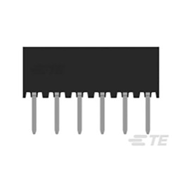 5 pcs - TE Connectivity AMPMODU Series Straight Through Hole Mount PCB Socket, 12-Contact, 2-Row, 2mm Pitch, Solder Termination