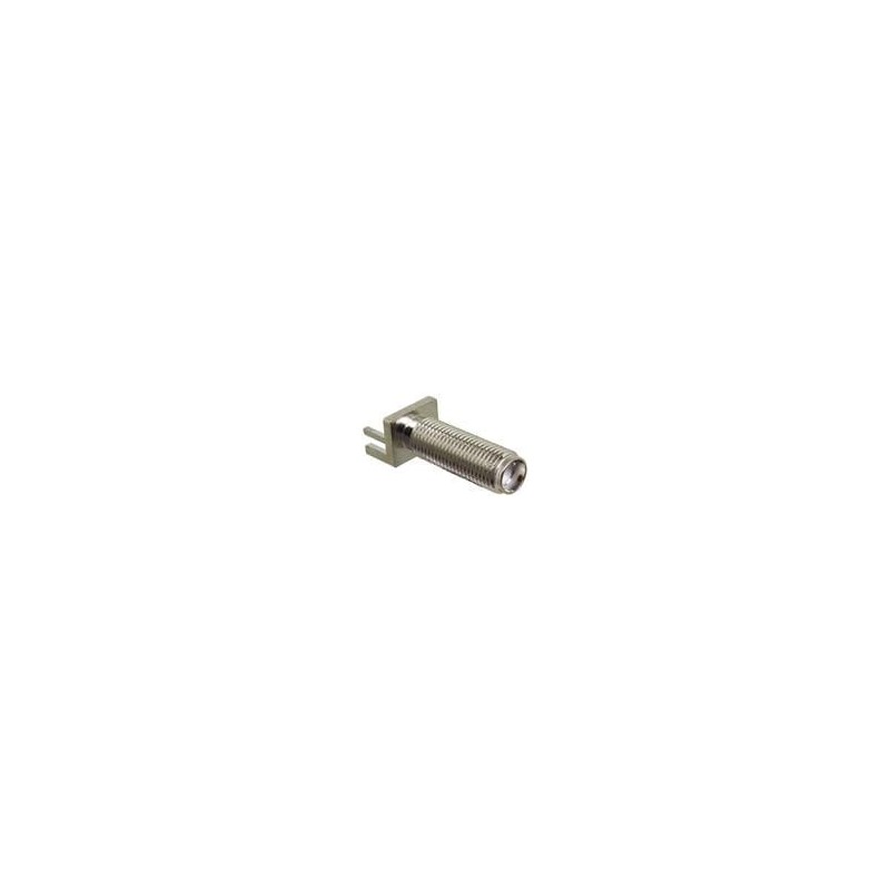 1 pcs : CONSMA003.062-L - RF Connectors / Coaxial Connectors SMA Fml Edge Mount 0.062' PCB, Extd.