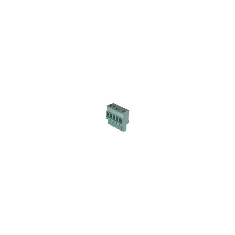 1 pcs : 14310317401000 - Pluggable Terminal Blocks har-flexicon, 3pin female, vertical, w/ screw termination - 30-12AWG, 15Amps,