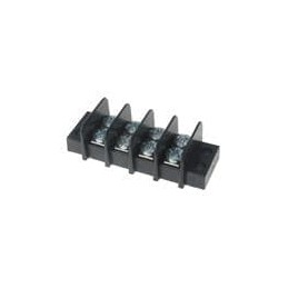 1 pcs : 38760-0104 - Barrier Terminal Blocks .375 PCB 4P screw terminal dual