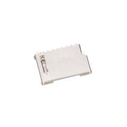 1 pcs : GMC020080HR - Memory Card Connectors 2 In 1 Connector Sd+mmc