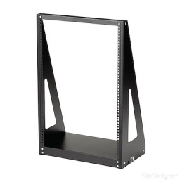 1 pcs - StarTech.com Black 16U Steel Server Rack , with 2-Post Frame