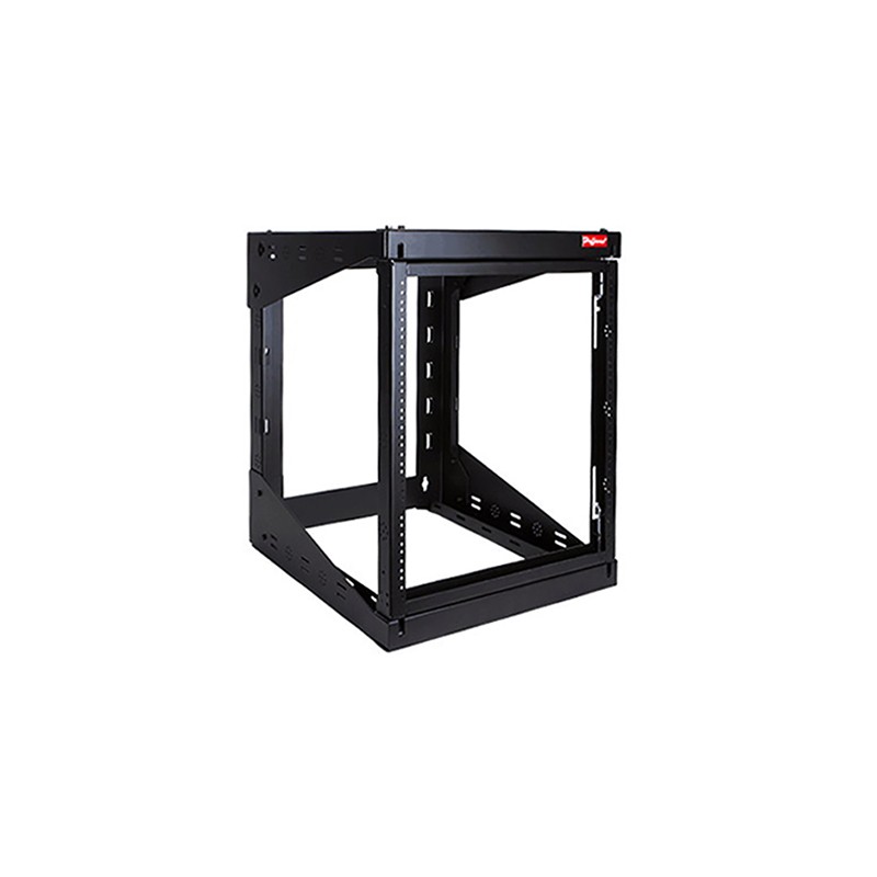 1 pcs - nVent Hoffman VersaRack Series Black 12U Steel Server Rack , with 4-Post Frame