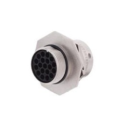1 pcs : RT071619PNH - Standard Circular Connector 16AWG 19 Pin Jamnut Male