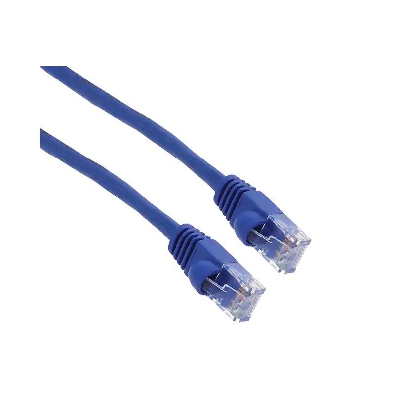 100 pcs - RS PRO Cat5e RJ45 to RJ45 Ethernet Cable, U/UTP, Blue, 915mm