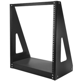 1 pcs - StarTech.com Black 12U Steel Server Rack , with 2-Post Frame