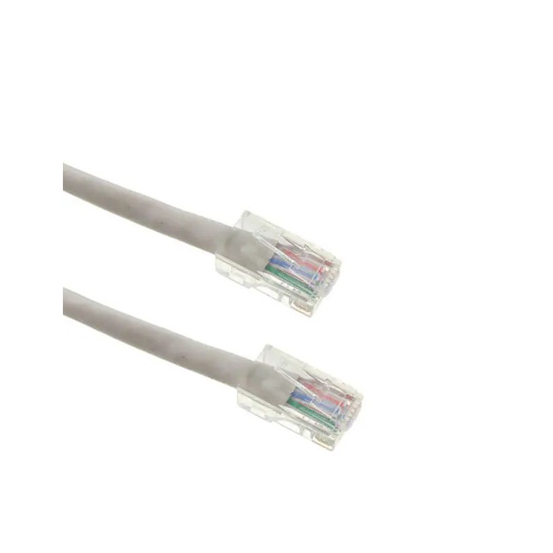 100 pcs - RS PRO Cat5e RJ45 to RJ45 Ethernet Cable, U/UTP, Grey, 3m