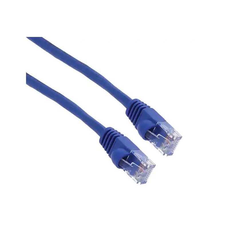 100 pcs - RS PRO Cat5e RJ45 to RJ45 Ethernet Cable, U/UTP, Blue, 3m