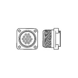 1 pcs : 213651-1 - Standard Circular Connector CPC RCPT 20-14