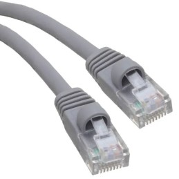 100 pcs - RS PRO Cat5e RJ45 to RJ45 Ethernet Cable, U/UTP, Grey, 2.1m