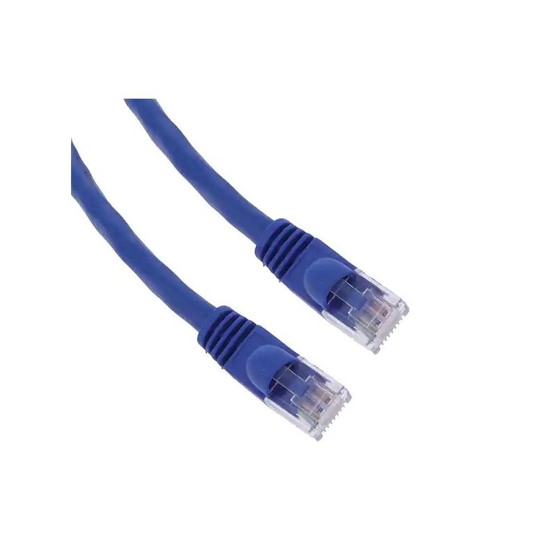 100 pcs - RS PRO Cat6 RJ45 to RJ45 Ethernet Cable, U/UTP, Blue, 915mm