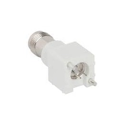 1 pcs : 122956 - RF Connectors / Coaxial Connectors Vertical PCB Mount Recept
