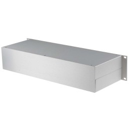 1 pcs - RS PRO, 2U, 19-Inch Rack Mount Case, , 88 x 153mm
