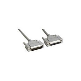 1 pcs : CS-DSDMDB25MF-002.5 - D-Sub Cables CABLE DB25M/F MOLDED 2.5