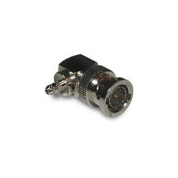 1 pcs : 112179 - RF Connectors / Coaxial Connectors BNC R/A CRIMP PLUG RG179 75 OHM BR DL