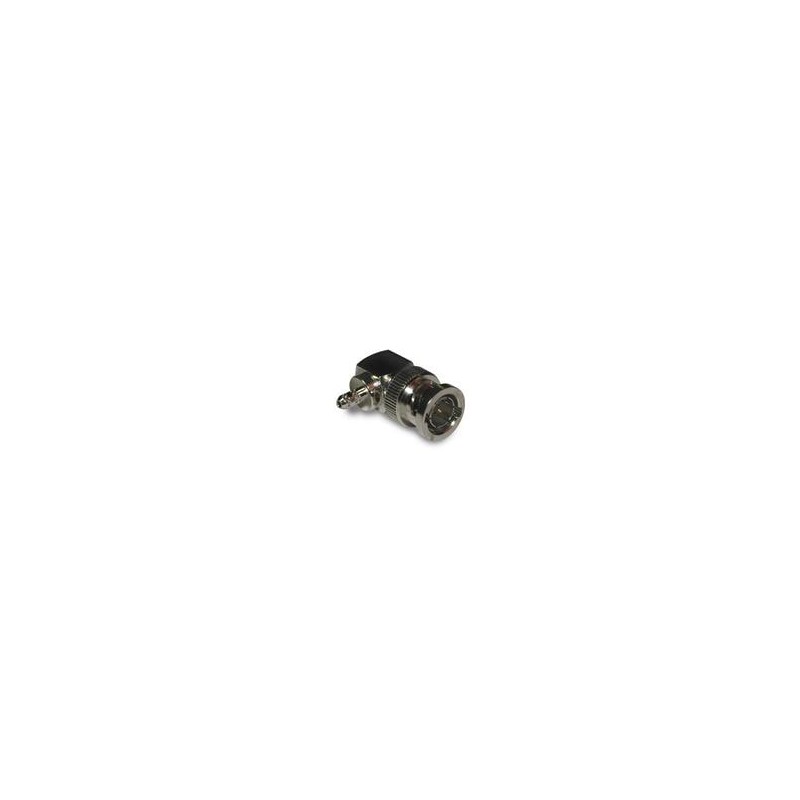 1 pcs : 112179 - RF Connectors / Coaxial Connectors BNC R/A CRIMP PLUG RG179 75 OHM BR DL
