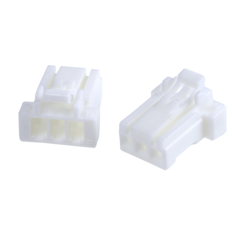 100 pcs - Hirose DF1E Series Straight Cable Mount PCB Socket, 3-Contact, 1-Row, 2.5mm Pitch, Crimp Termination