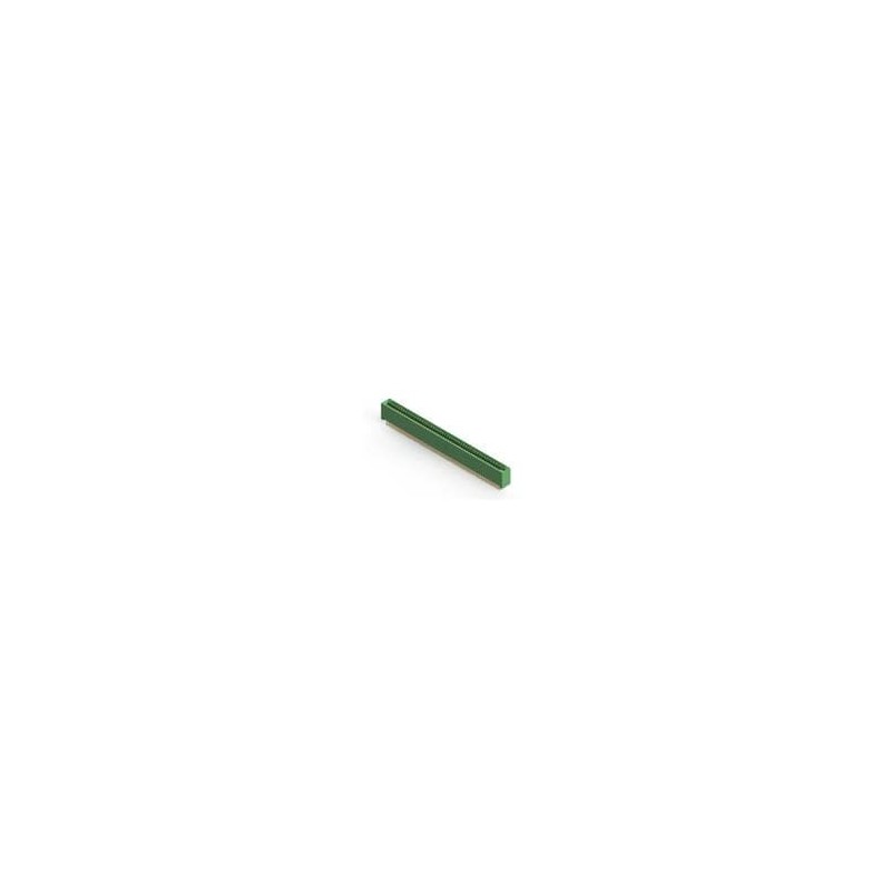 1 pcs : 345-100-520-201 - Standard Card Edge Connectors 100P .100' x .200' GREEN