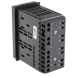 1 pcs - Jumo QUANTROL PID Temperature Controller, 48 x 96mm 1 (Analogue) Input, 2 Output Logic, Relay, 110 - 240 V ac