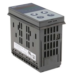 1 pcs - Jumo QUANTROL PID Temperature Controller, 48 x 96mm 1 (Analogue) Input, 2 Output Logic, Relay, 110 - 240 V ac