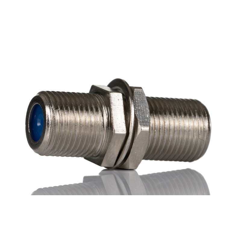 5 pcs - RS PRO Straight 75Ω Coaxial Adapter Type F Socket to Type F Socket 3GHz