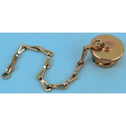 1 pcs - Souriau 840 Male Dust Cap, Shell Size 2 IP65 Rated, Metal