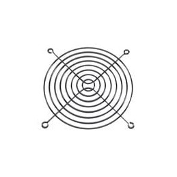 1 pcs : G109-15-1 - Fan Accessories Fan Finger Guard for 120mm Fan, Steel, Bright Nickel Chrome