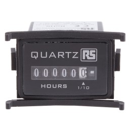 1 pcs - RS PRO Hour Meter Counter, 6 Digit, 50Hz, 10 - 80 V dc