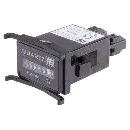 1 pcs - RS PRO Hour Meter Counter, 6 Digit, 50Hz, 10 - 80 V dc