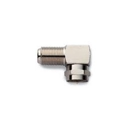 1 pcs : 6712 - RF Adapters - In Series F RIGHT ANGLE ADAPTER (M/F)