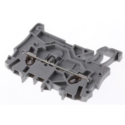 5 pcs - Wago TOPJOB S, 2000 Series Grey Feed Through Terminal Block, 1mm², Single-Level, Push-In Cage Clamp Termination, ATEX,