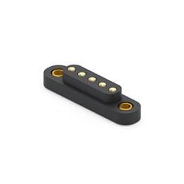 1 pcs : 858-10-005-30-012000 - Headers & Wire Housings 4mm target Conn SMT with inserts,no pins