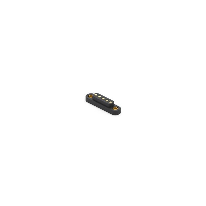 1 pcs : 858-10-005-30-012000 - Headers & Wire Housings 4mm target Conn SMT with inserts,no pins