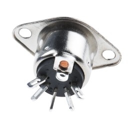 5 pcs - RS PRO 5 Pole Din Socket, 2A, Female, Through Hole