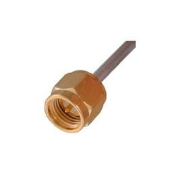 1 pcs : 142-0693-001 - RF Connectors / Coaxial Connectors STRT PLG .086S/R GLD