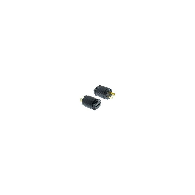 1 pcs : Q-710 - AC Power Plugs & Receptacles 15A/125VAC WIRNG DEV NEMA 5-15P BLK