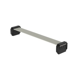 20 pcs - ERNI SMC Series Ribbon Cable Assembly, 200mm Length, AU IDC to AUI IDC