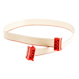 5 pcs - TE Connectivity Micro-MaTch Series Flat Ribbon Cable, 6-Way, 1.27mm Pitch, 250mm Length, Micro-MaTch IDC to Micro-MaTc