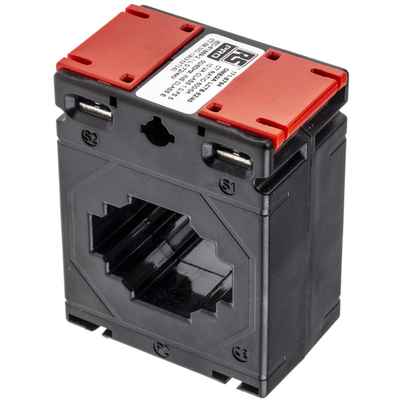 1 pcs - RS PRO Base Mounted Current Transformer, 600A Input, 600:5, 5 A Output, 40 x 11mm Bore
