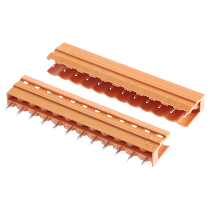 5 pcs - Weidmuller 5.08mm Pitch 12 Way Pluggable Terminal Block, Header, Through Hole, Solder Termination