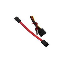 1 pcs : SATA-CABLE-SET - Computer Cables Sata Data and Power lead set Olinuxino