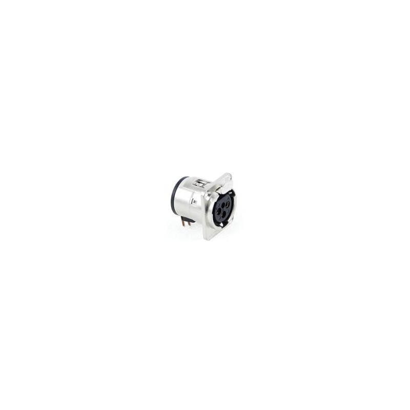 1 pcs : E4FRA - XLR Connectors QG RECEPTACLE 4 POS