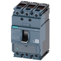 1 pcs - Siemens, SENTRON MCCB 3P 100A, Breaking Capacity 36 kA, Fixed Mount
