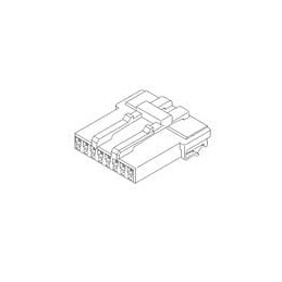 1 pcs : ILAG108SS3C1 - Automotive Connectors IL-AG10 Connector 8 Pos