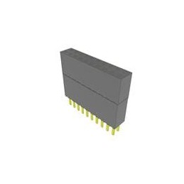 1 pcs : ESW-110-44-G-D - PC/104 Connectors .100' Elevated Socket Strip