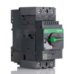 1 pcs - Schneider Electric TeSys Thermal Circuit Breaker - GV3 3 Pole 690V Voltage Rating DIN Rail Mount, 65A Current Rating